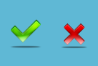 Images that represents complete or incomplete pairs.